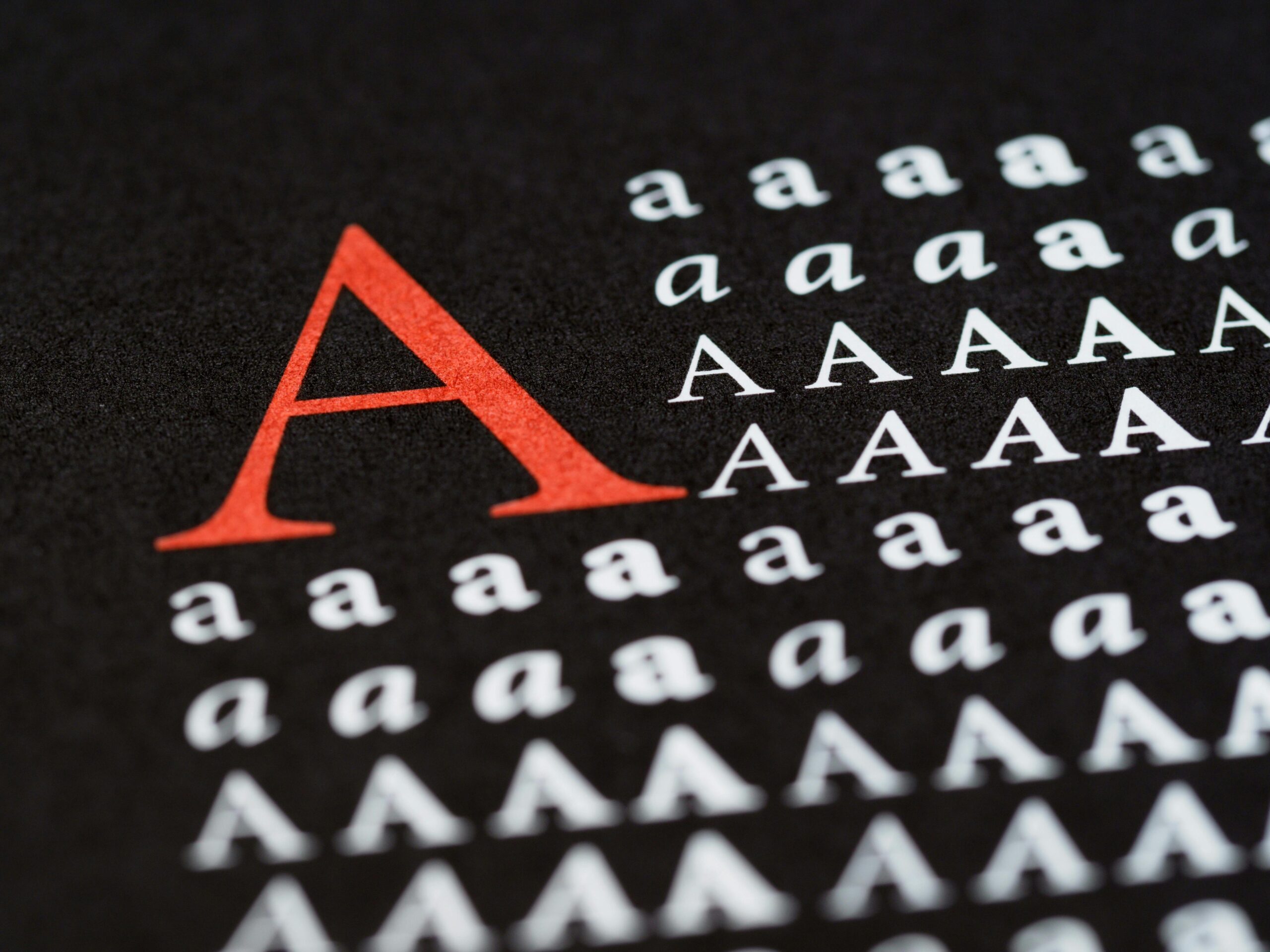 Typeface VS Font